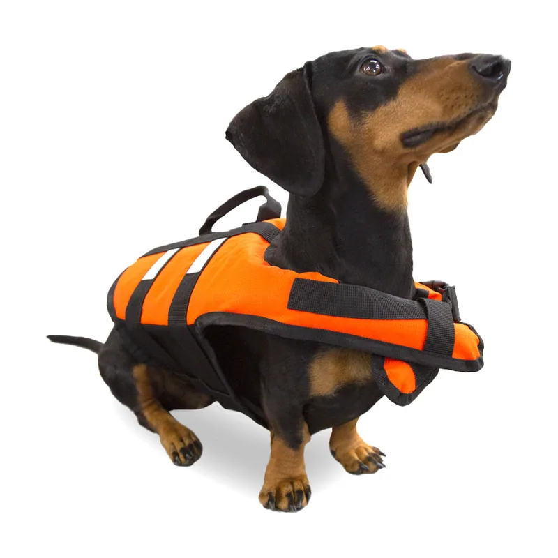 TK-Pet Chaleco Salvavidas Naranja para perros