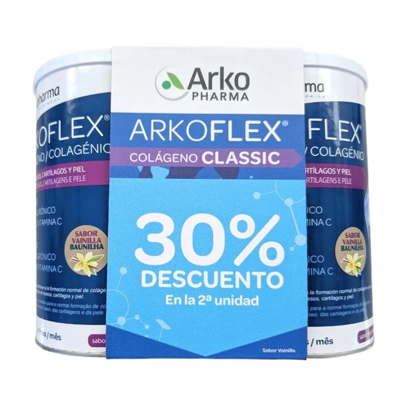 Arkopharma ARKOFLEX Colágeno Classic Sabor Vainilla DUPLO 360+360 gr