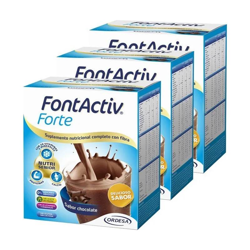 Fontactiv Forte Sabor Chocolate 14 Sobres