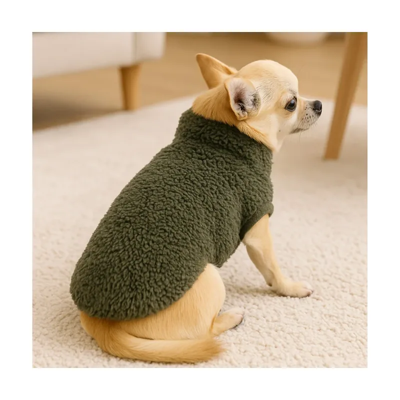Outech Sudadera Borreguillo Caqui para perros