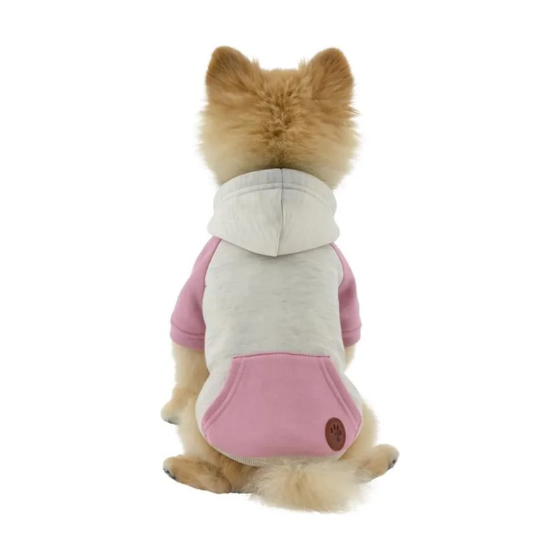 Outech Sudadera con Capucha Rosa para perros