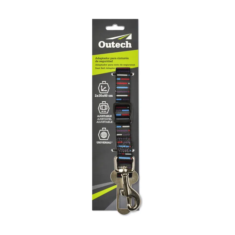 Outech Indi Adaptador de Cinturón de Coche para perros