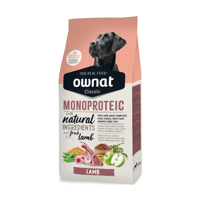 Ownat Classic Monoproteico Pienso Cordero