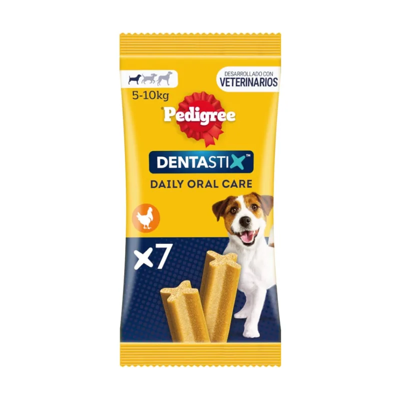 Pedigree 7 barritas Dentastix Snacks Dentales
