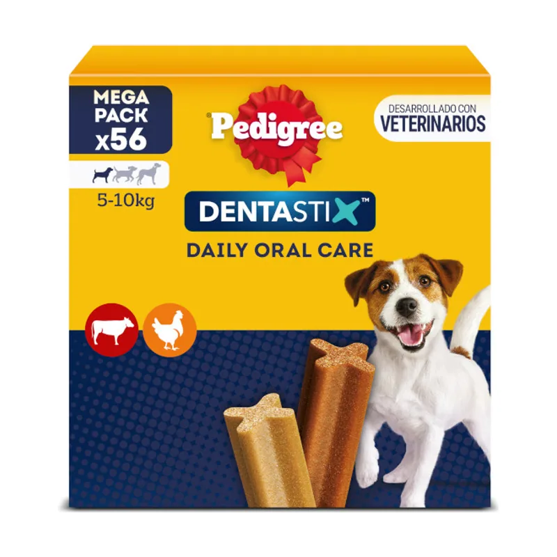 Pedigree 56 barritas Dentastix Snacks Dentales
