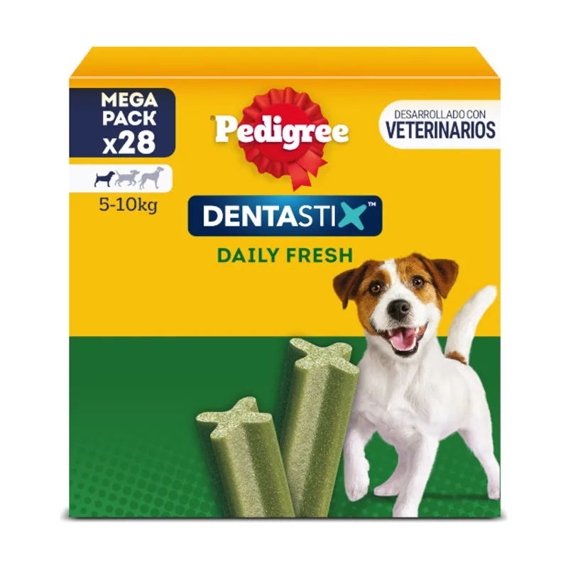 Pedigree 28 barritas Dentastix Fresh Snacks Dentales