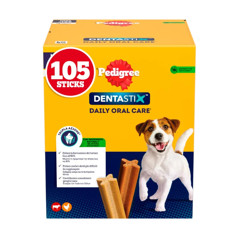 Pedigree 105 barritas Dentastix Snacks Dentales