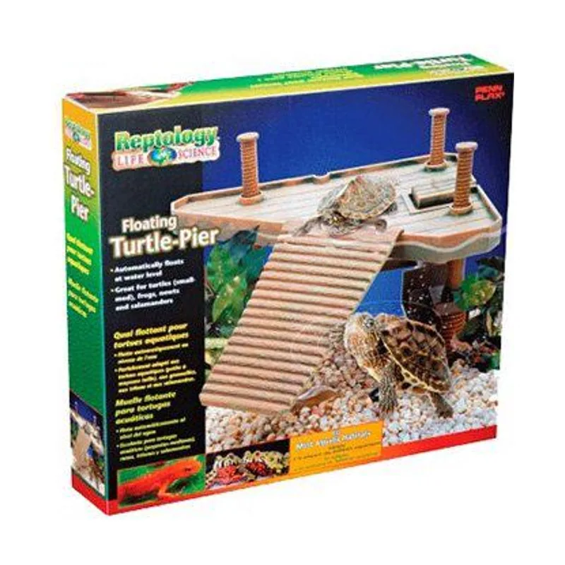 Penn-Plax Reptology isla flotante para tortugas
