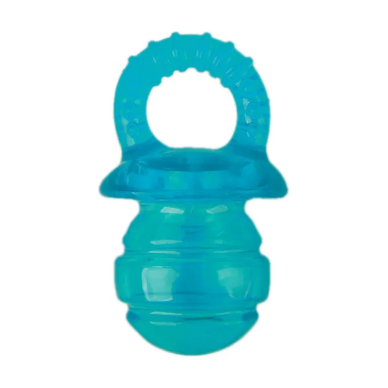 Tootoy! Chew Puppyfier Azul Mordedor blando con sonido para perros