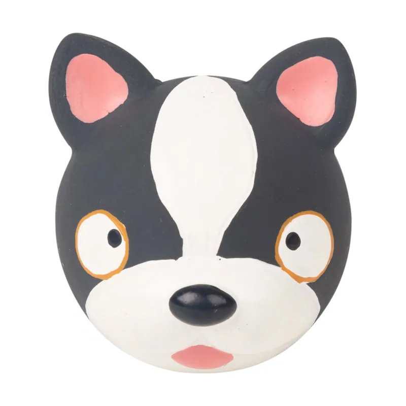 Tootoy! Chew French Bulldog mordedor de látex con sonido para perros