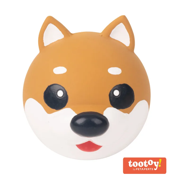Tootoy! Chew Corgi mordedor de látex con sonido para perros