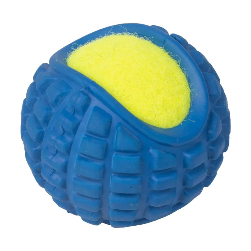 Tootoy! 2 in 1 tennis ball Blue Pelota de Ténis Azul para perros