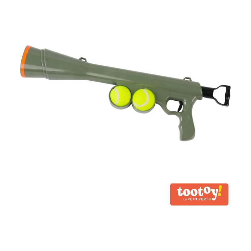 Tootoy! Ball launcher Green Lanzador de Pelotas Automático para perros