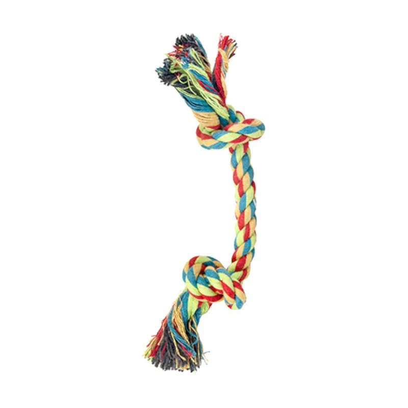 Tootoy! Rope Bone Multicolor Cuerda para perros