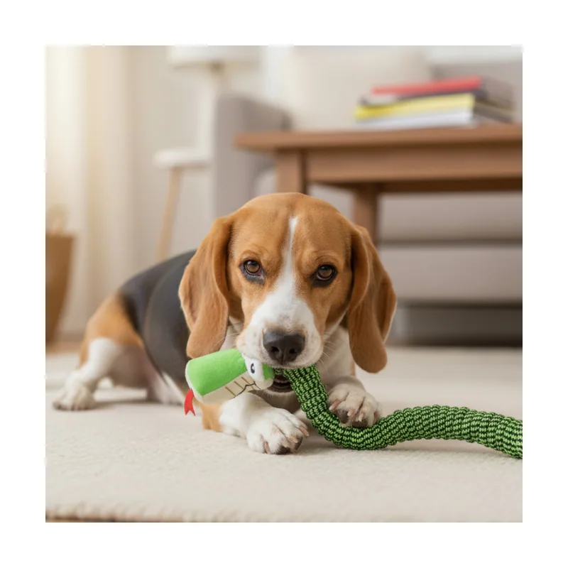 Tootoy! Serpiente Modedor de Cuerda para perros