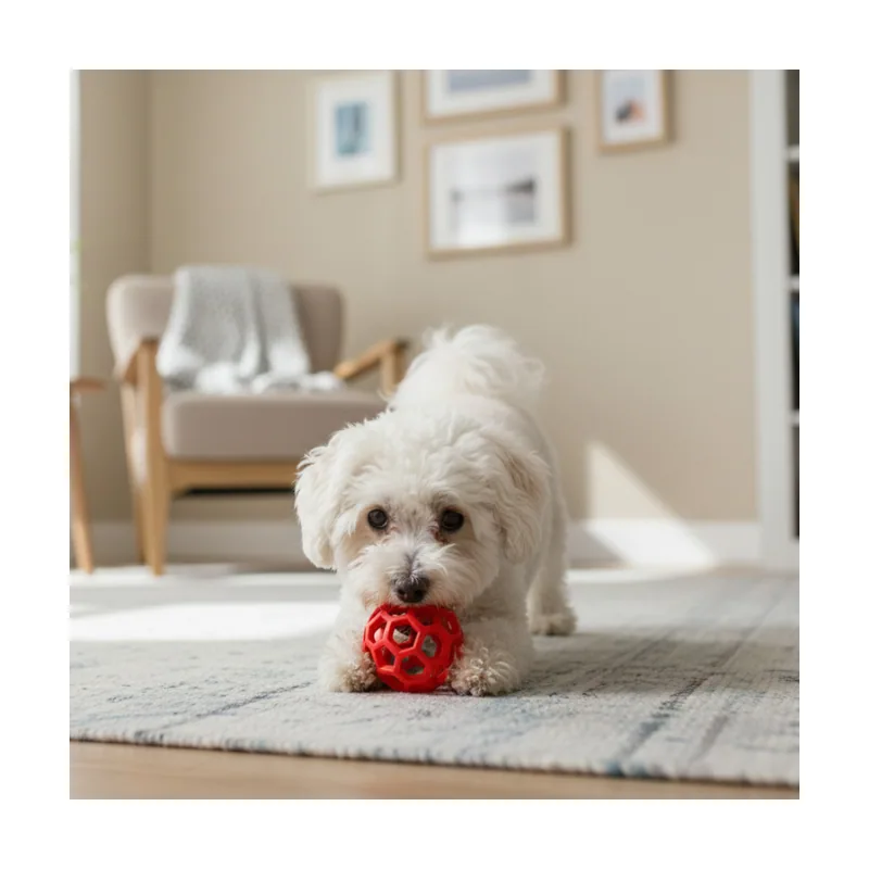 Tootoy! Pelota Easy Grip Hexagonal para perros
