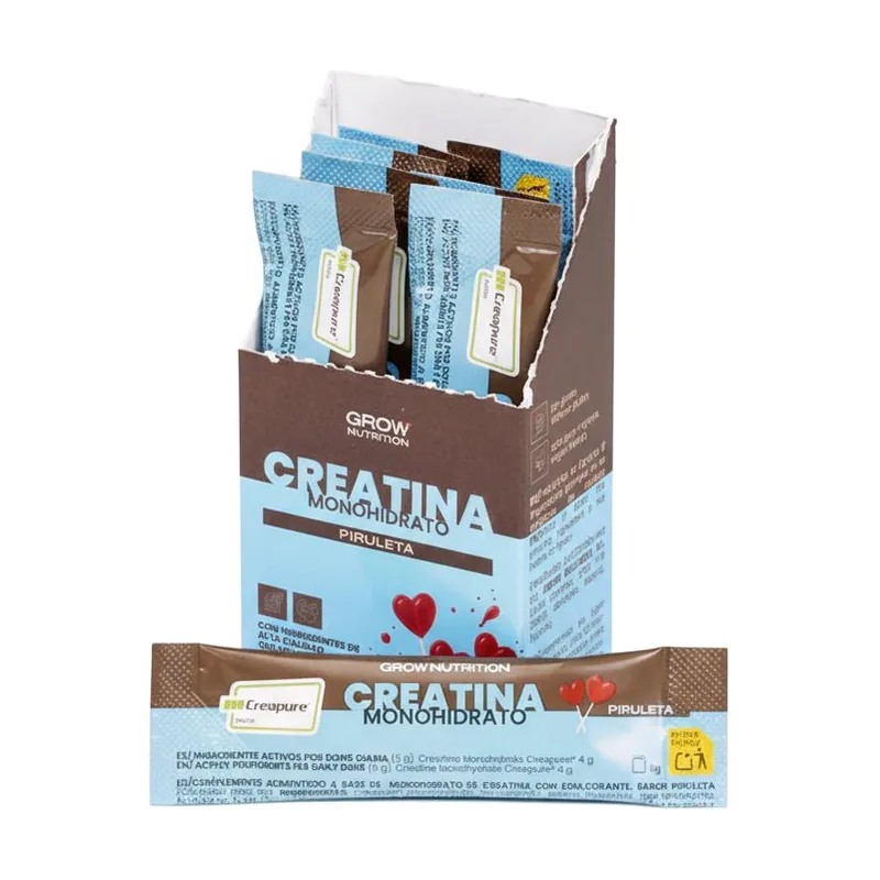 Grow Nutrition Creatina Monohidrato Creapure Piruleta Pack 5 g
