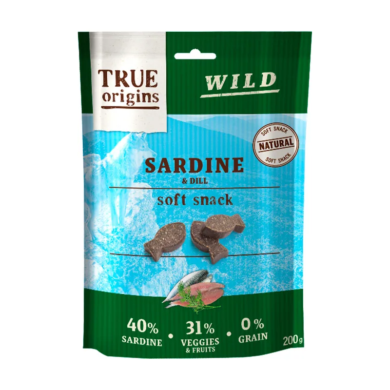 True Origins 200 g Wild Bocaditos Sardina y Eneldo