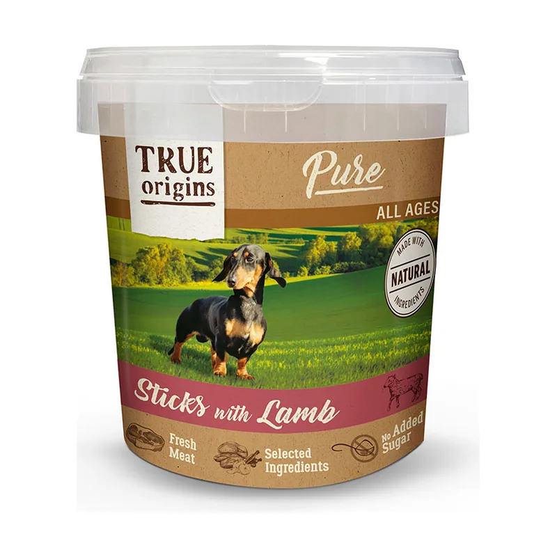 True Origins 800 g Pure Palitos Cordero