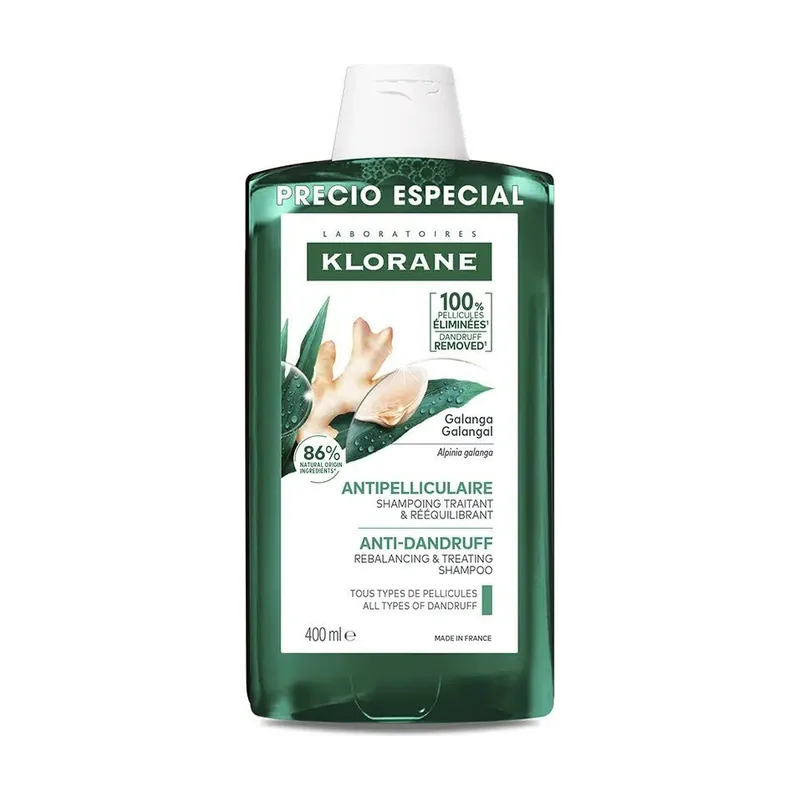 Klorane Anticaspa Champú Tratante Reequilibrante 400 ml