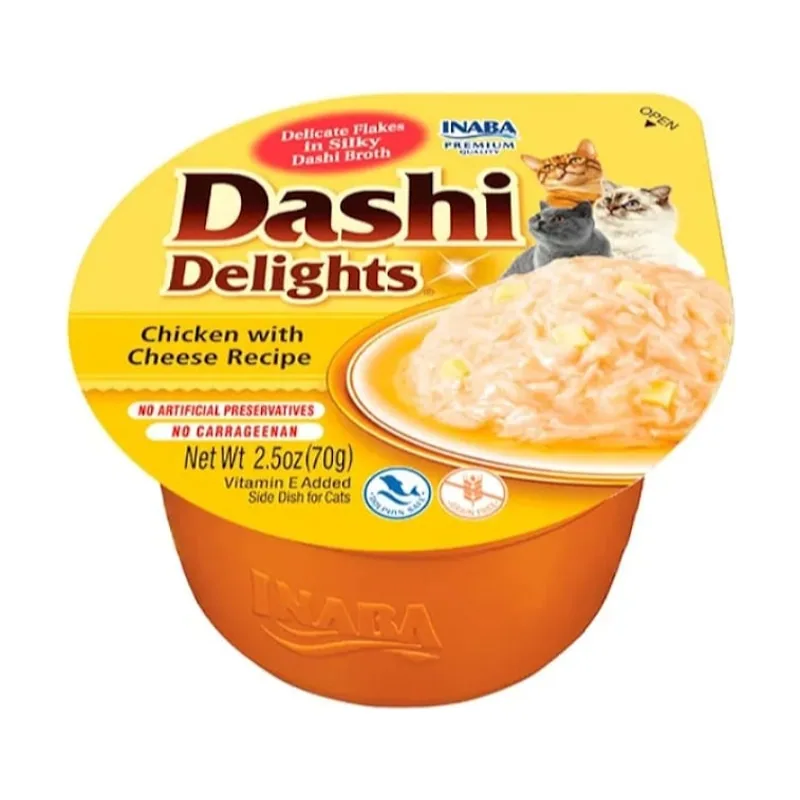 Dashi 70 g Delights Snack Cremoso Pollo y Queso tarrina