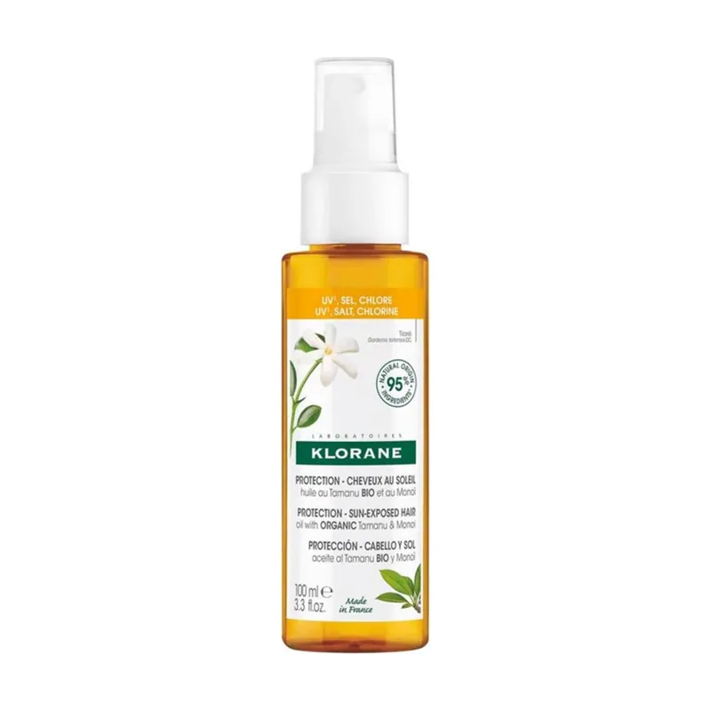 Klorane Aceite Protector Capilar Monoi y Tamanu Bio 100 ml