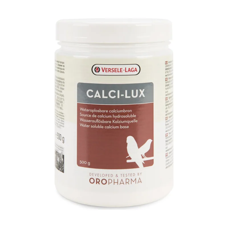 Versele-Laga 0.5 KG 500 g Oropharma Calci-Lux Calcio para pájaros