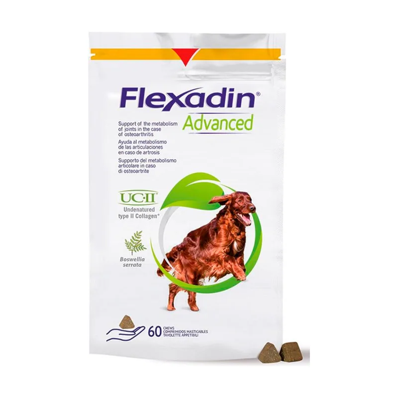 Vetoquinol 60 comprimidos Flexadin Advanced Condroprotector para perros