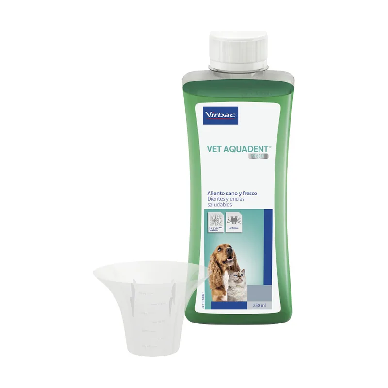 Virbac Vet Aquadent Enjuague Bucal para perros y gatos