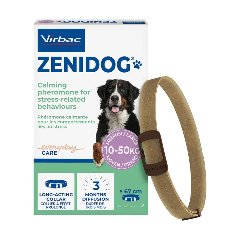 Virbac Zenidog Collar Calmante para cachorros y perros pequeños