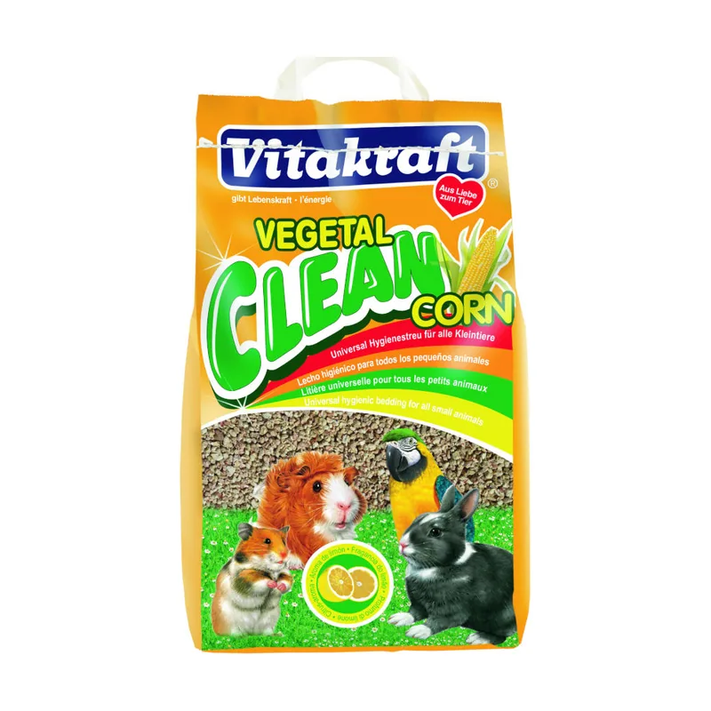 Vitakraft 8 L Lecho de Maíz Vegetal Clean