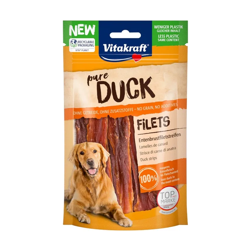 Vitakraft 80 g Tiras Pato snack