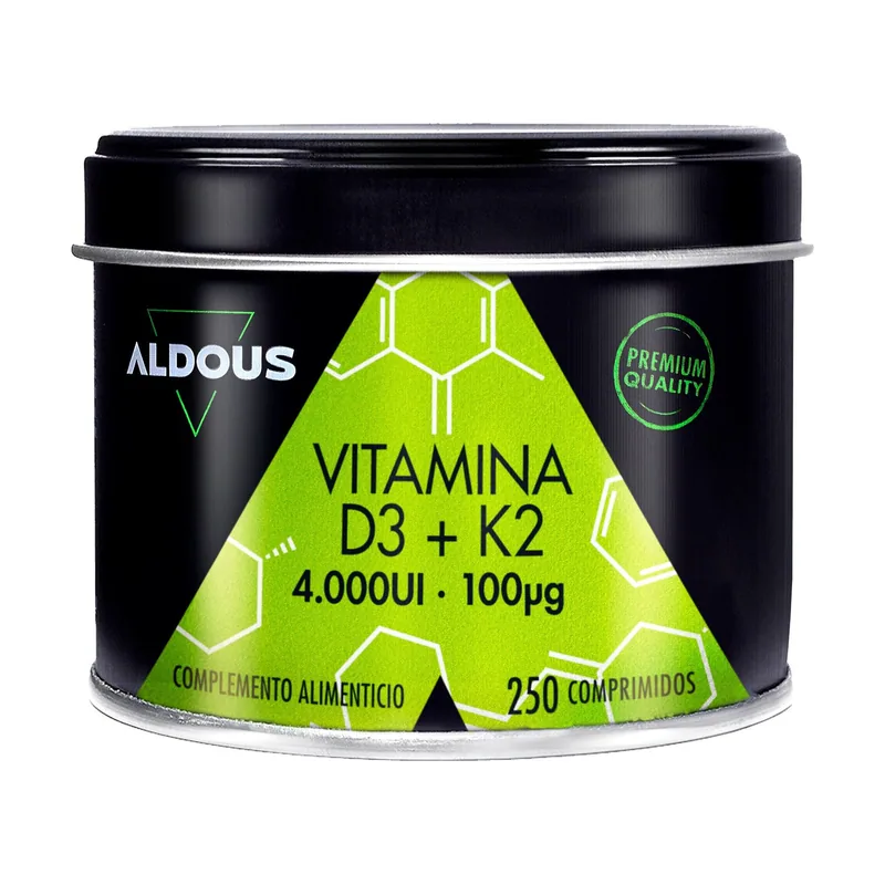 Aldous Bio Aldous Vitamina D3 + K2 250 comprimidos