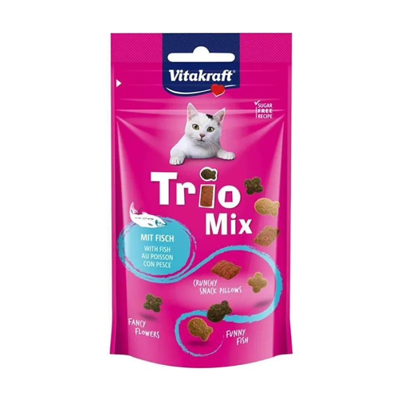 Vitakraft 60 g Galletas Trio Mix Salmón
