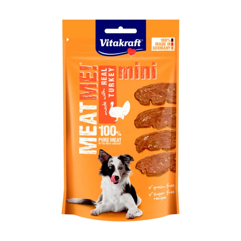 Vitakraft 60 g Bocaditos Meat Me Pavo Mini