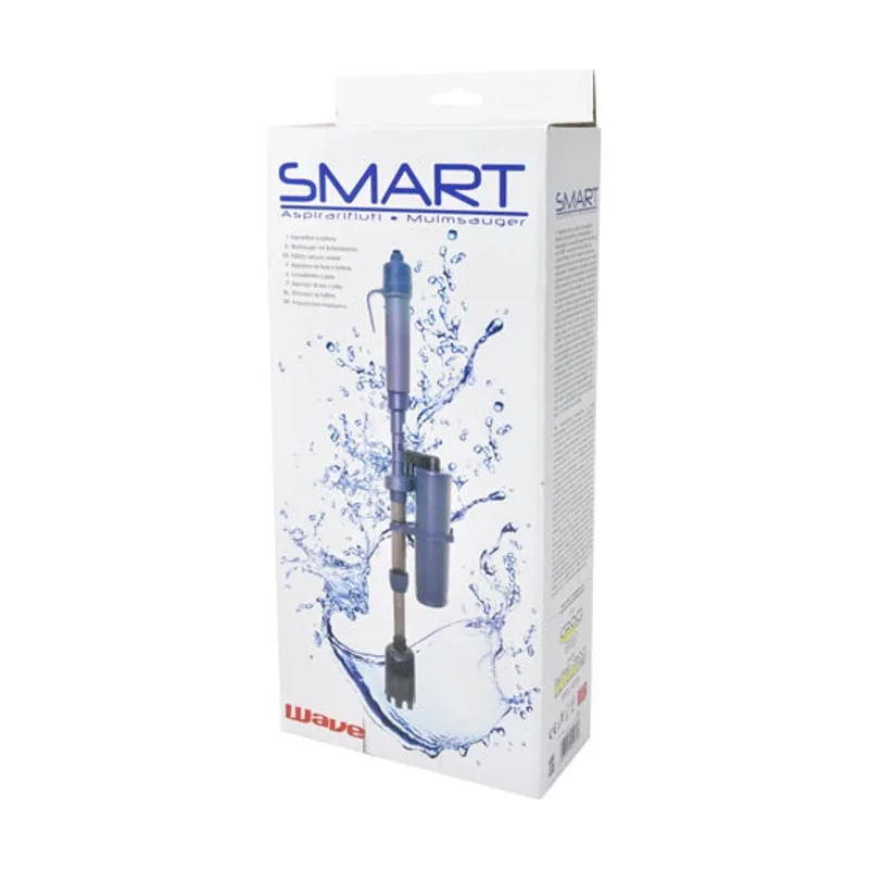 Wave Smart Limpiafondo a Pilas para acuarios
