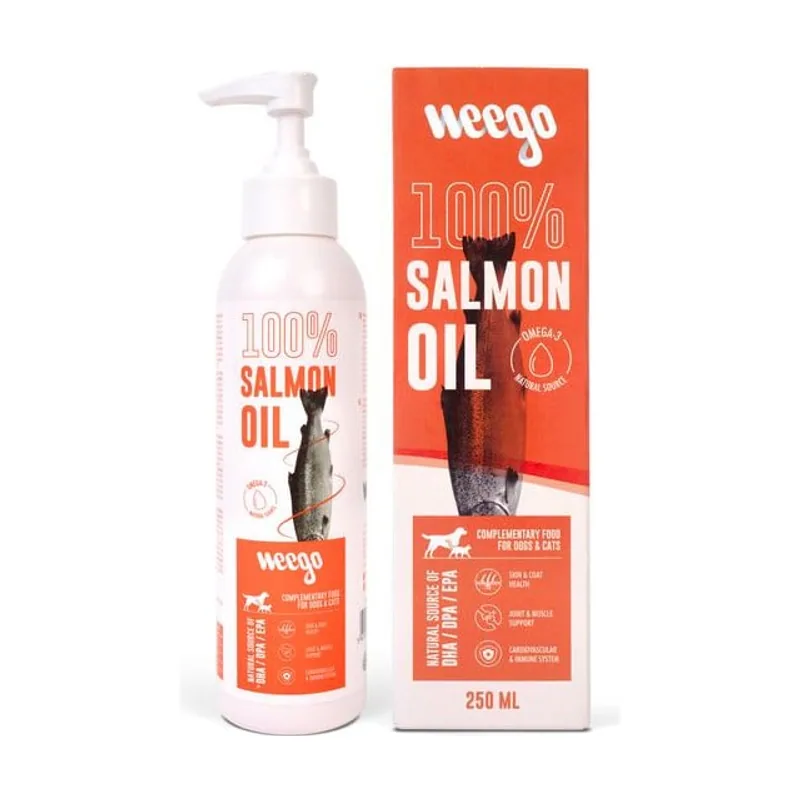 Weego Aceite de Salmón para perros y gatos