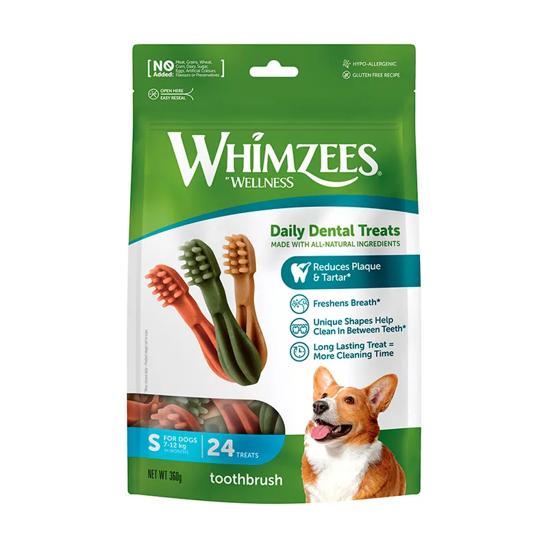 Whimzees 24 barritas Snacks Dentales