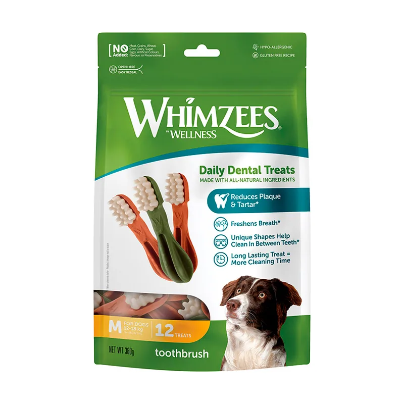 Whimzees 12 barritas Snacks Dentales