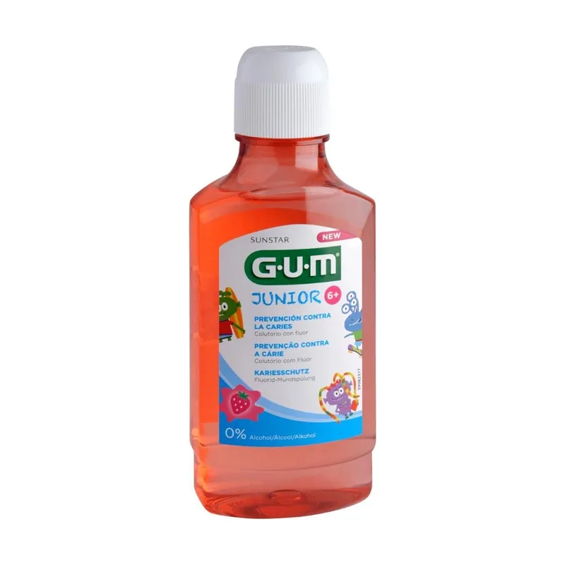 Gum Junior Colutorio 300 ml Fresa