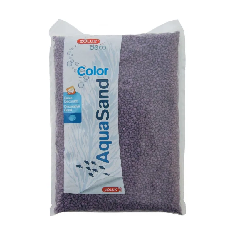 Zolux 1 kg AquaSand Violeta para acuarios