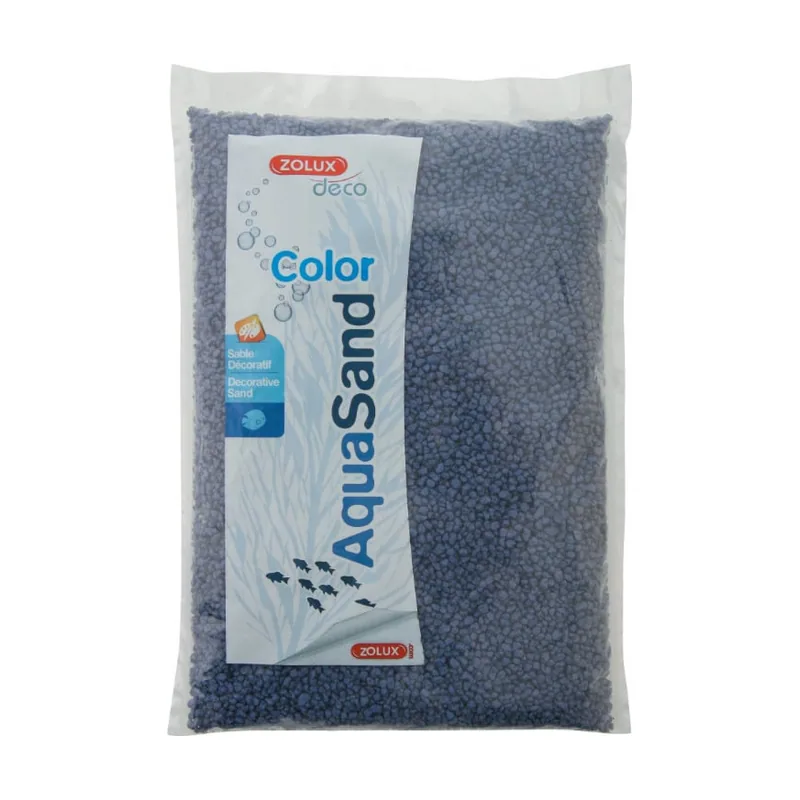 Zolux AquaSand Azul Ultramarino para acuarios