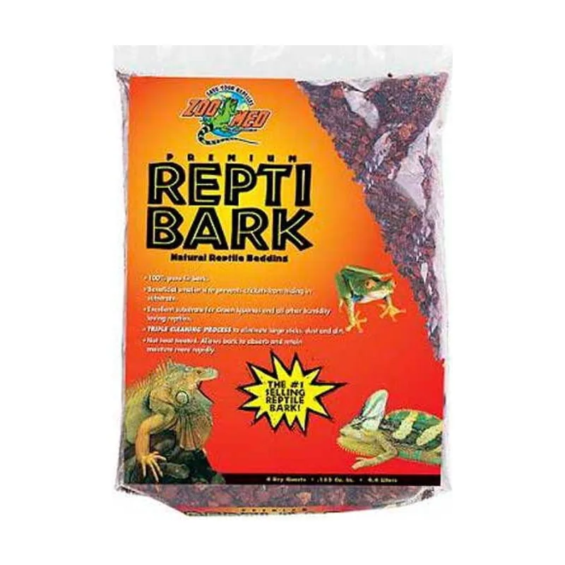 Zoo Med Zoomed Repti Bark Sustrato Natural para reptiles