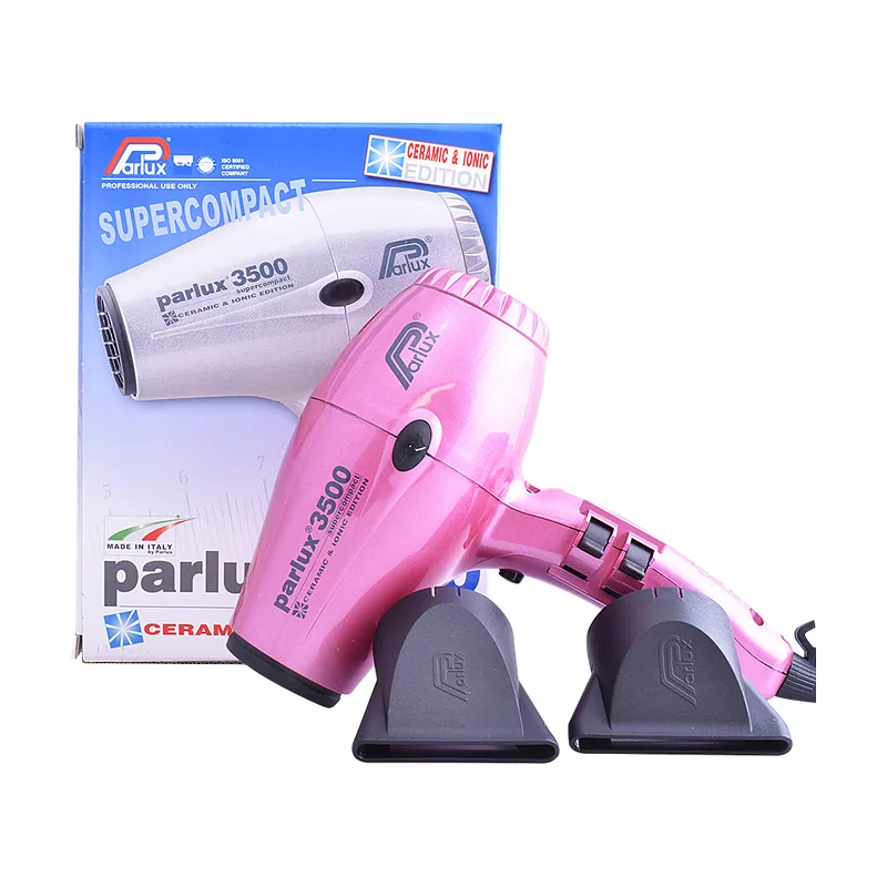 Parlux 3500 Supercompact Secador #pink