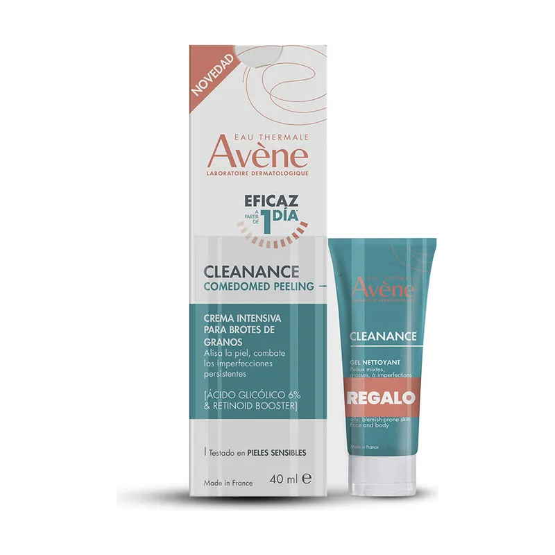 Avene Cleanance Comedomed Peeling Crema Intensiva Estuche 2 pz