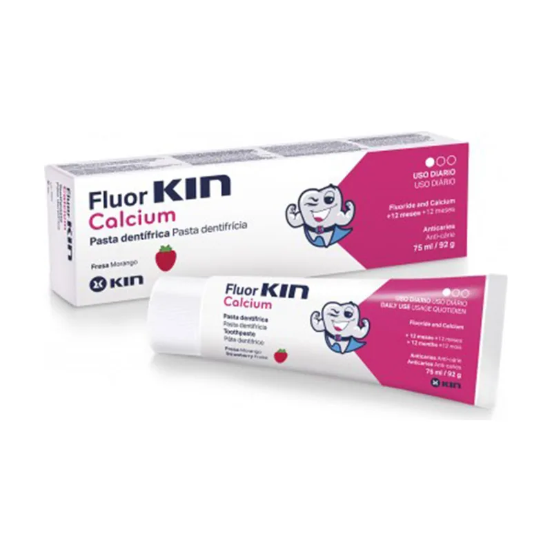 Kin FLUORKIN CALCIUM pasta dentífrica 75 ml