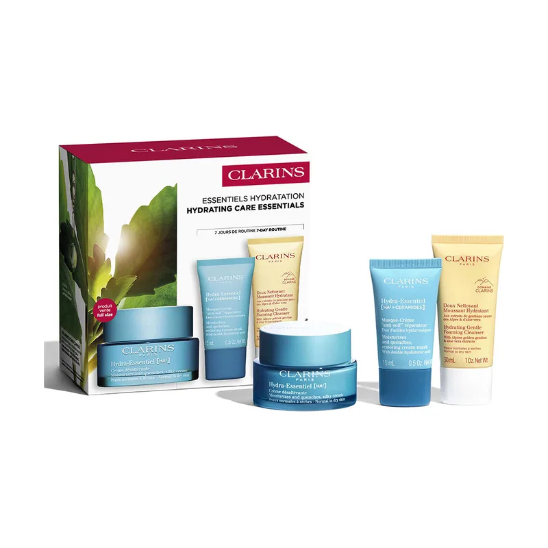 Clarins Crema Hidratante Hydra Essentiel Estuche 3 pz