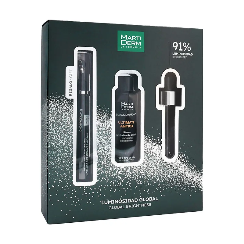 Martiderm Black Diamond Ultimate Antiox Serum Estuche 2 pz