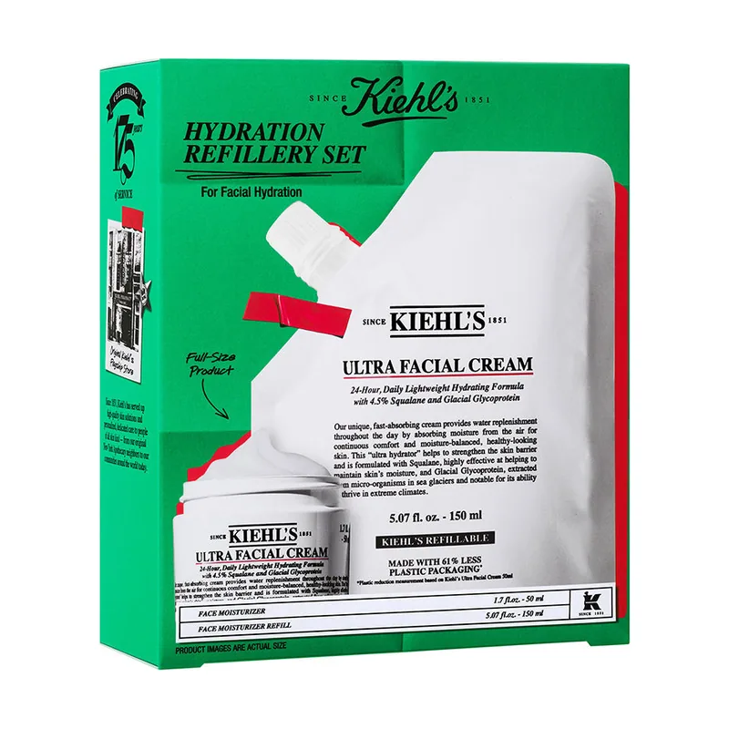 Kiehl's Ultra Facial Cream + Refilll Estuche 2 pz