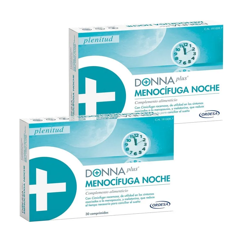 Donna Plus+ DONNA PLUS Menocífuga Noche Duplo 2x30 comprimidos